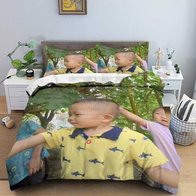 花色宝样机贴图床模宏华psd设计软件智能包装彩卡印刷家居背景